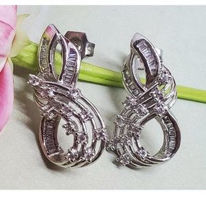 Just in- sterling silver earrings